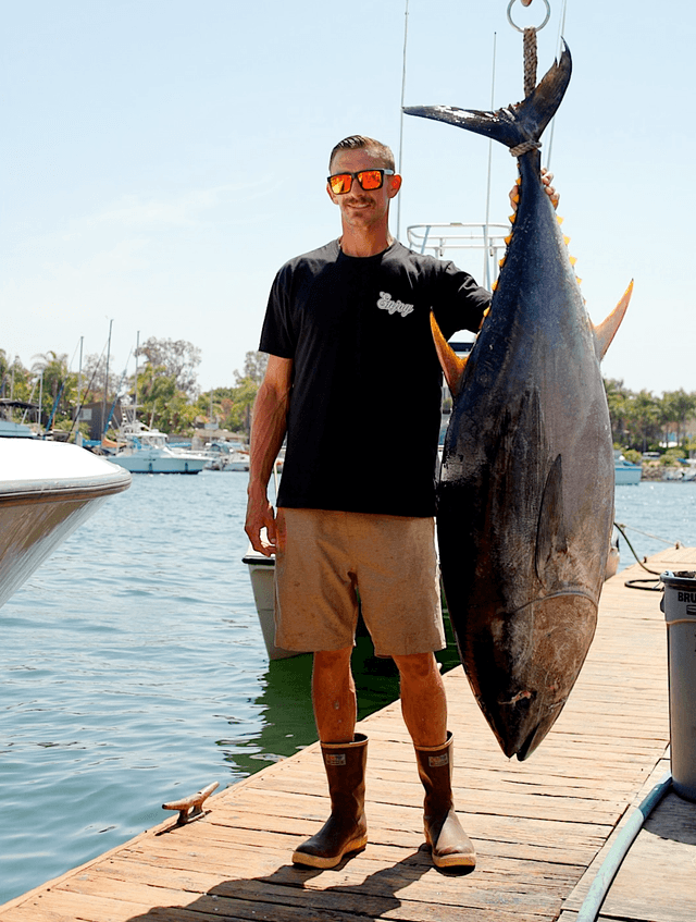 Captain Josh fishing