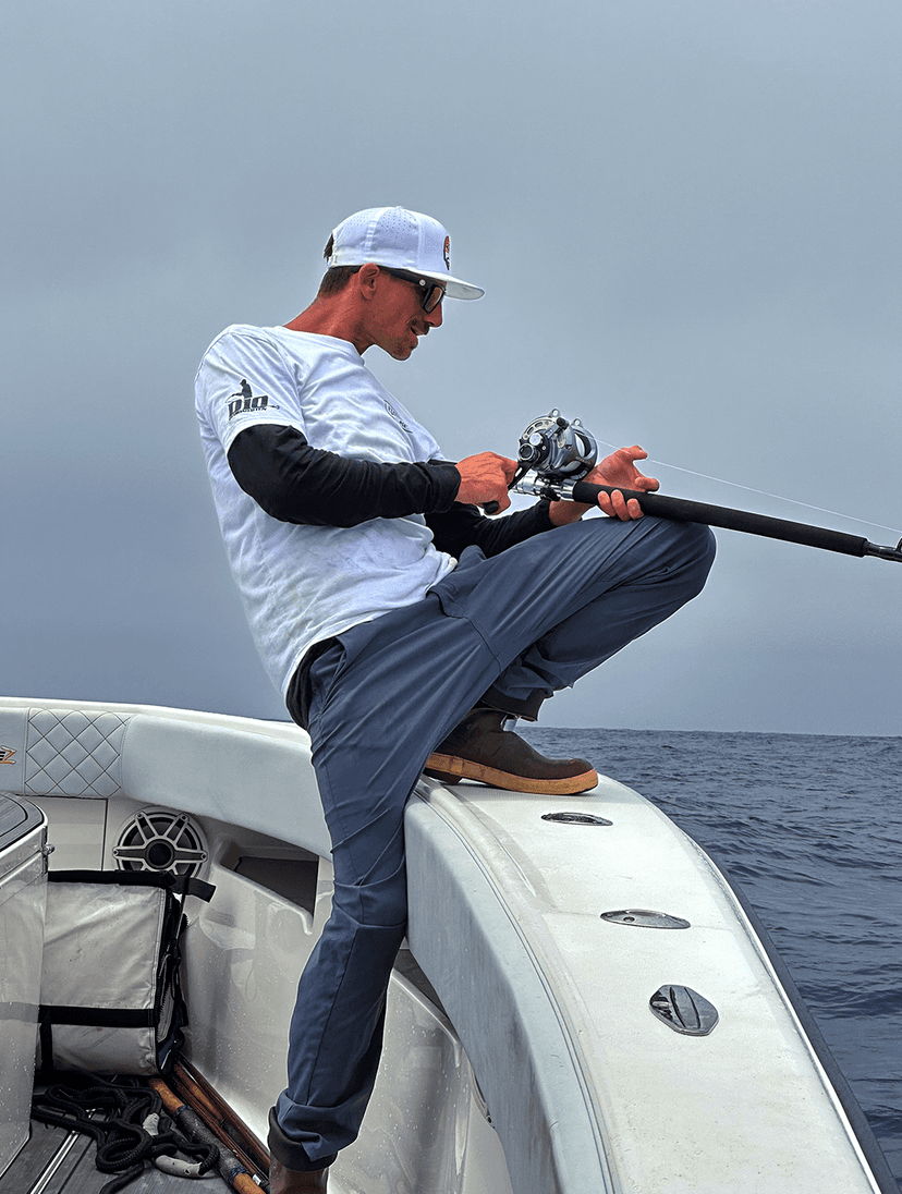 Captain Josh with catch